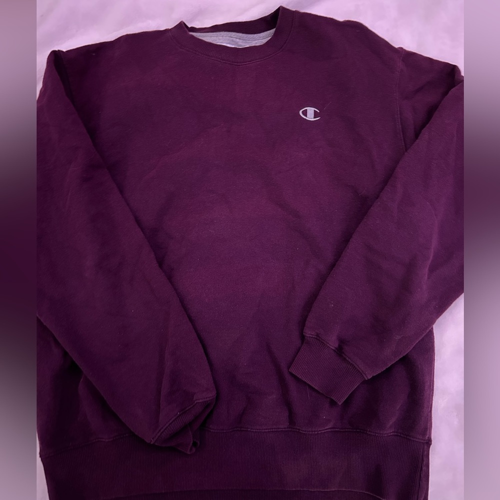 Vintage purple champion crewneck